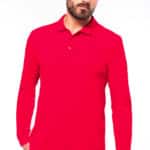 Polo Homme manches longues - Broderie - Marquage textile