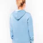 Sweat-shirt capuche contrastée femme | Broderie - Marquage textile