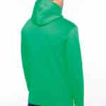 Sweat-shirt capuche contrastée homme | Broderie - Marquage textile