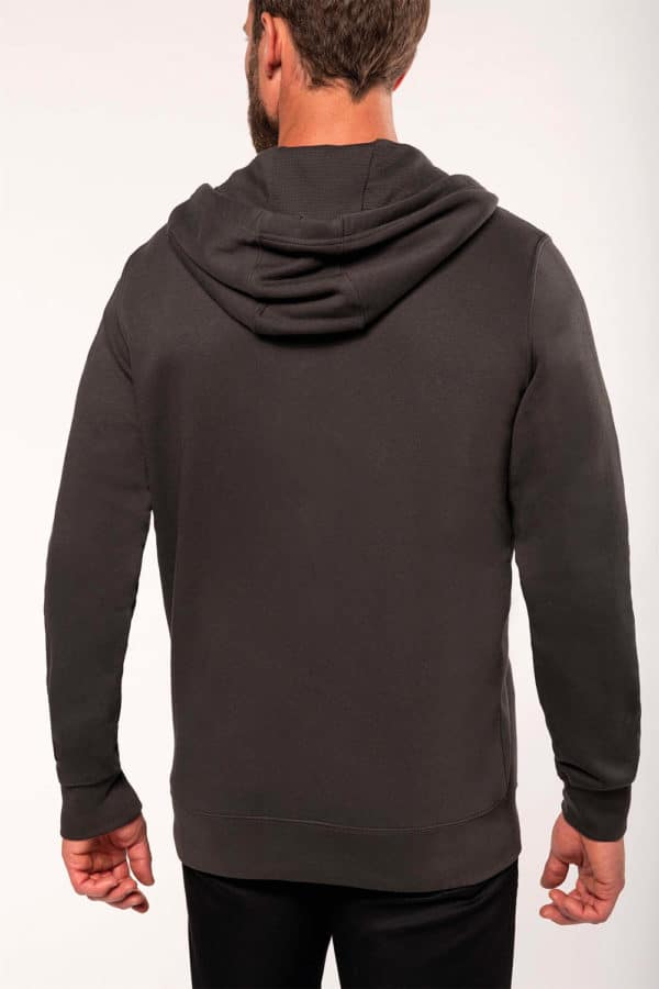 Sweat-shirt zippé capuche homme | Broderie - Marquage textile